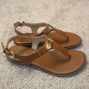 Micheal Kors leather sandals